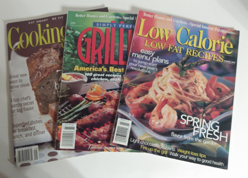 Lot cooking magazines - of,