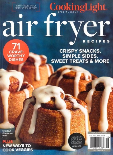 Air fryer cooking - cooking, light