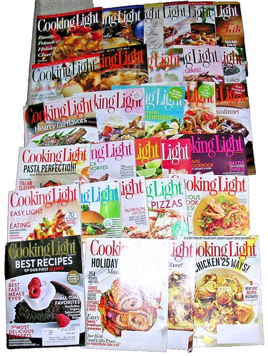 Cooking light magazine - light,